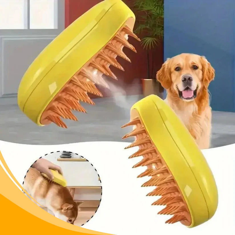 CEPILLO DE VAPOR 3 EN 1 PARA MASCOTAS 🐱🐶 | ENVÍO GRATIS