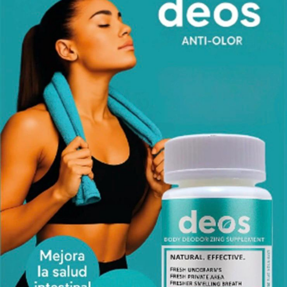 Suplemento Desodorante Interno DEOS 30 Capsulas