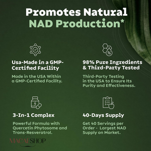NAD+RESVERATROL + CON  RIBOSIDO DE NICOTAMIDA LIPOSOMAL