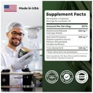 NAD+RESVERATROL + CON  RIBOSIDO DE NICOTAMIDA LIPOSOMAL