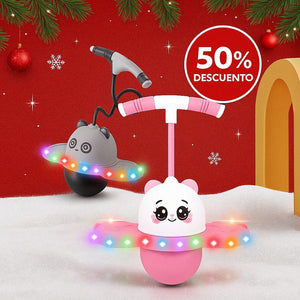 PELOTA REBOTE CON LUCES LED