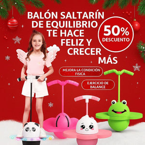 PELOTA REBOTE CON LUCES LED